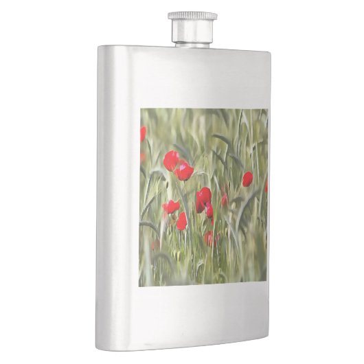 Corn Poppies Flachmann (Rechts)