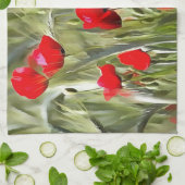 Corn Poppies Handtuch (Gefaltet)