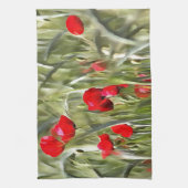 Corn Poppies Handtuch (Vertikal)
