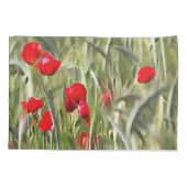 Corn Poppies Kissenbezug (Rückseite-Links)
