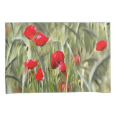 Corn Poppies Kissenbezug (Vorderseite-Rechts)