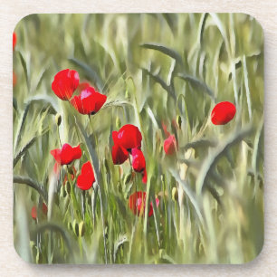 Corn Poppies Untersetzer
