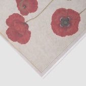 Corn Poppies von Jacques de Morgues Seidenpapier (Ausschnitt)