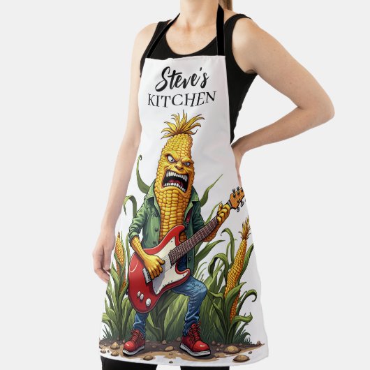 Corn Rockstar Playing Guitar Schürze (InSitu)