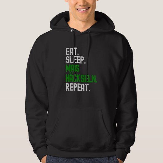 Corn Shredding Hoodie Corn Harvest Tractor Corn Sh (Vorderseite)