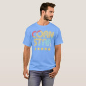 Corn Star Team Cornhole Mädchen T-Shirt (Vorne ganz)