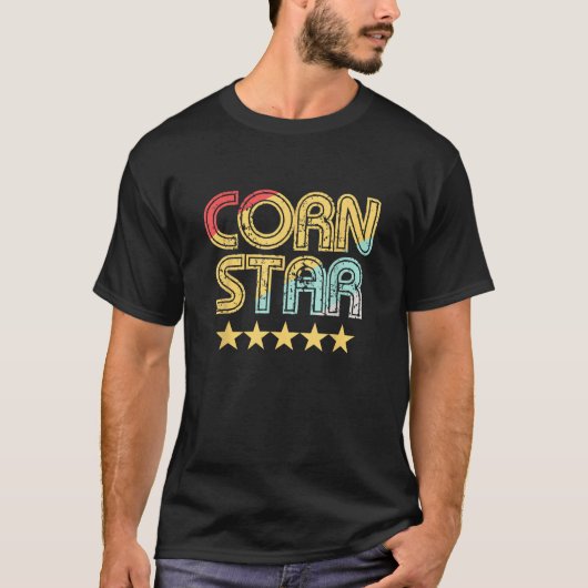 Corn Star Team Cornhole T-Shirt (Vorderseite)