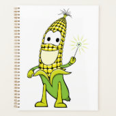 Corn Wizard Character with Magic Wand Planer (Vorderseite)
