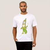 Corn Wizard Character with Magic Wand T-Shirt (Vorne ganz)