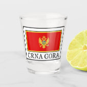 Corna Gora Schnapsglas (Vorderseite)