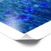 Cornblumen Fotodruck (Ecke)