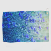 Cornblumen Golfhandtuch (Horizontal)
