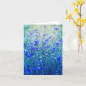 Cornblumen Karte (Gelbe Blume)
