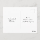 Cornblumen Postkarte (Rückseite)