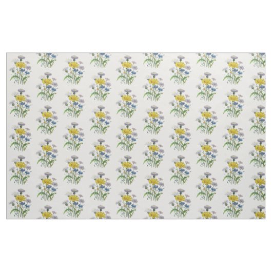 Cornblumen Stoff (Yard (91,4 cm))