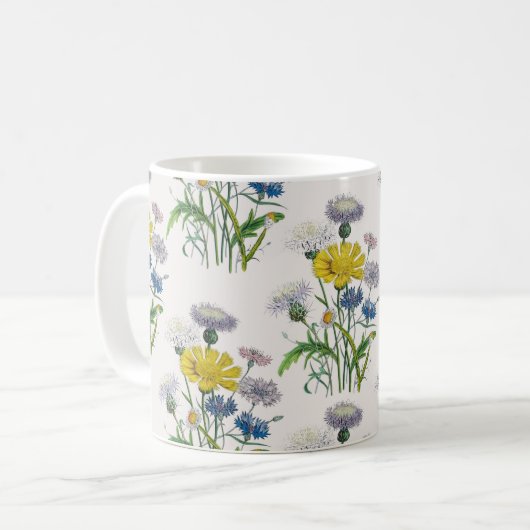 Cornblumen-Tasse Kaffeetasse (Vorderseite Links)