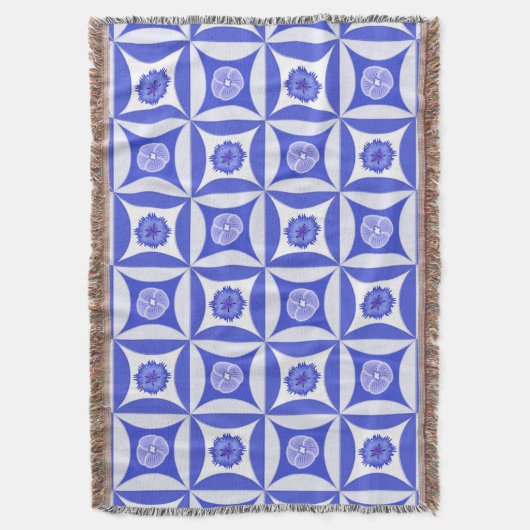 Cornblumen und Speedwells im Barntor Decke (Vorderseite Vertikal)