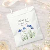 Cornblumen Wildblumen Blume Hochzeit Wasserfarbe Geschenktütchen (Ausgeschnitten)