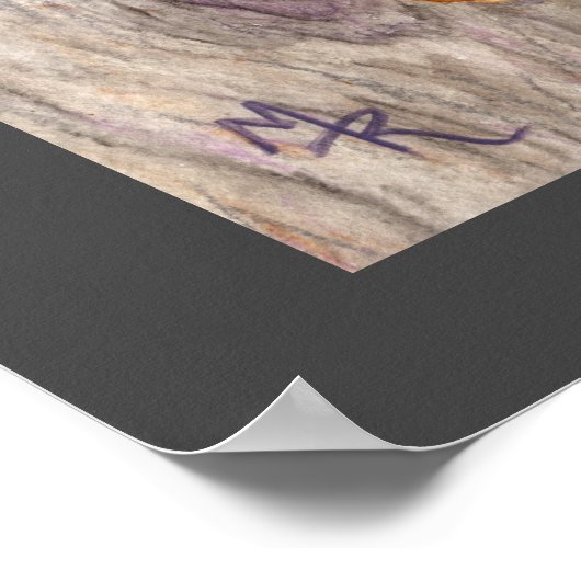 CornBow Garden Art Poster (Ecke)