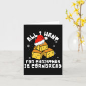 Cornbread Für Weihnachten Cornbread Lover Alles, w Karte (Gelbe Blume)