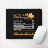 Cornbread Nutrition Food Erntedank Kostüm Chri Mousepad (Mit Mouse)