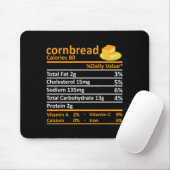 Cornbread Nutrition Food Thanksgiving Costume Chri Mousepad (Mit Mouse)
