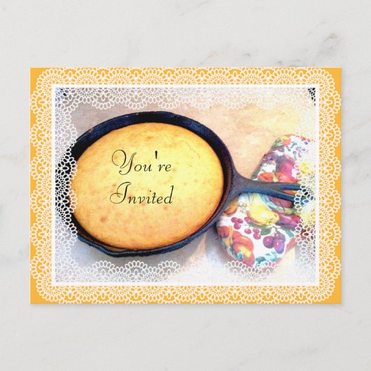 Cornbread, Sie sind eingeladen_ Einladungspostkarte (Vorderseite)
