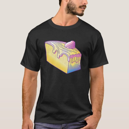 Cornbread Vaporwave Retrowave Aesthetic T-Shirt (Vorderseite)