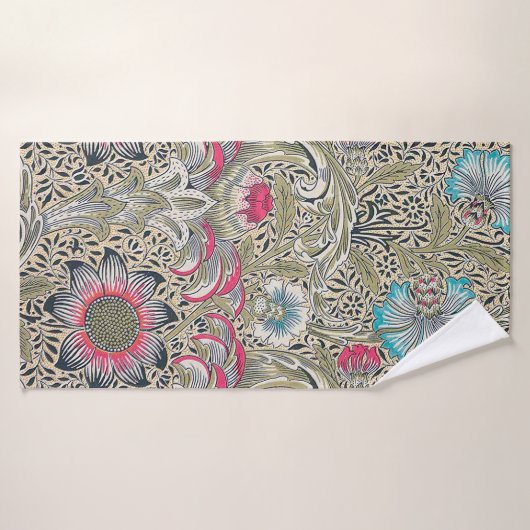 Corncockle, William Morris Badehandtuch (Badehandtuch)