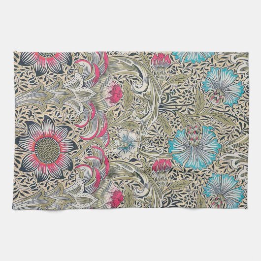 Corncockle, William Morris Geschirrtuch (Horizontal)