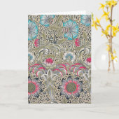 Corncockle, William Morris Karte (Gelbe Blume)