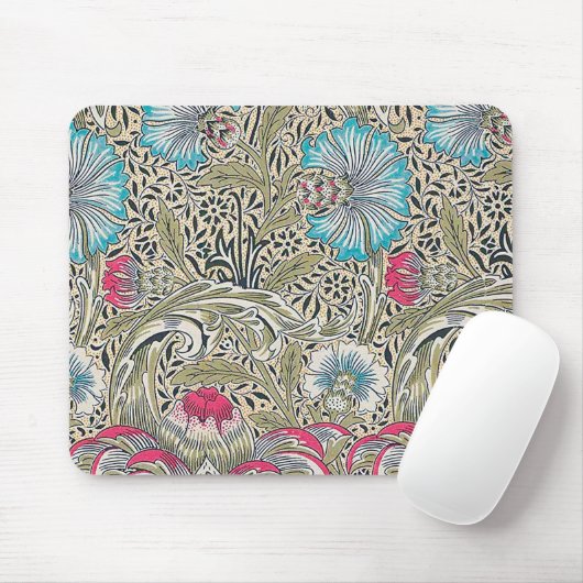 Corncockle, William Morris Mousepad (Mit Mouse)