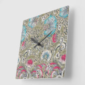 Corncockle, William Morris Quadratische Wanduhr (Winkel)