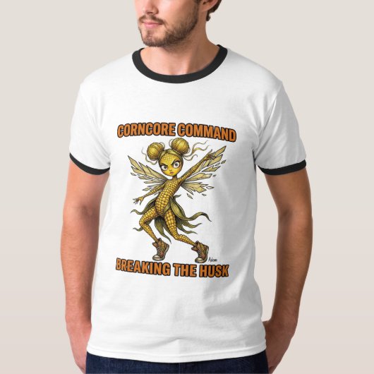 Corncore-Kommando bricht die Hülle T-Shirt (Vorderseite)