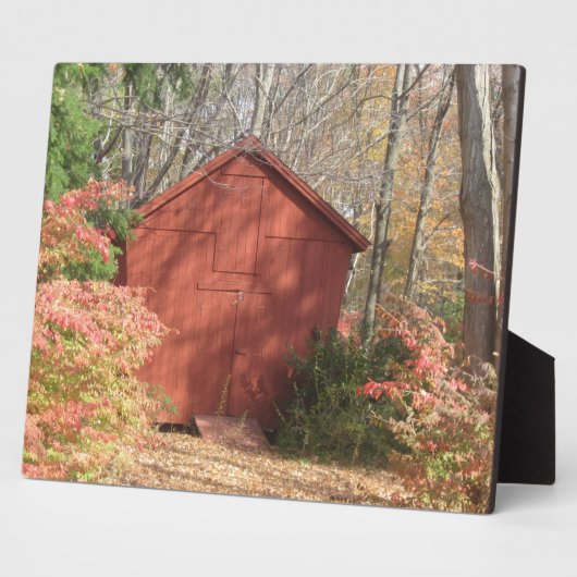 Corncrib Plaque Fotoplatte (Seite)