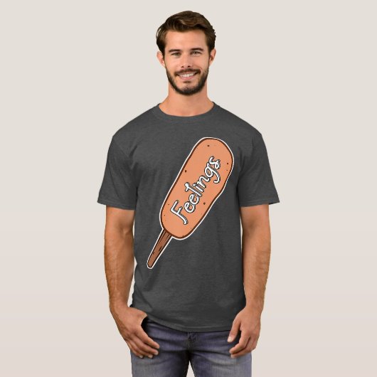 Corndog Hot Deep Fried Sausage Corndog T-Shirt (Vorne ganz)