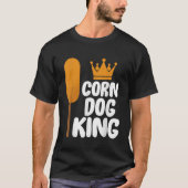 Corndog Kostüm Mais Dog King Geschenk TShirt (Vorderseite)