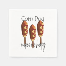 Corndog macht mich glücklich Party