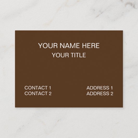 Corndog macht mich glücklich, schnell zu essen visitenkarte (Rückseite)