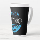 Cornea Graft Corneal Transplantatübersiedlung Milchtasse (Rechte Ecke)