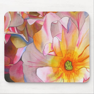 Cornelia pastellrosa Rose Mousepad