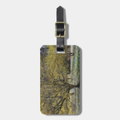 Cornelian Cherry Dogwood und Glory of the Snow Gepäckanhänger (Vorderseite vertikal)