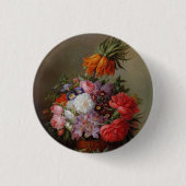 Cornelis Johannes van Hulsteijn Vase mit Blume Button (Vorderseite)