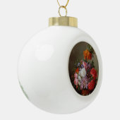 Cornelis Johannes van Hulsteijn Vase mit Blume Keramik Kugel-Ornament (Links)