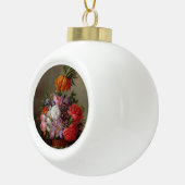 Cornelis Johannes van Hulsteijn Vase mit Blume Keramik Kugel-Ornament (Rechts)