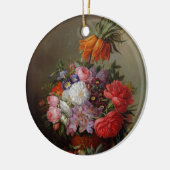 Cornelis Johannes van Hulsteijn Vase mit Blume Keramik Ornament (Links)