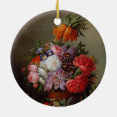 Cornelis Johannes van Hulsteijn Vase mit Blume Keramik Ornament (Hinten)