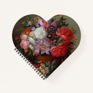 Cornelis Johannes van Hulsteijn Vase mit Blume Notizblock
