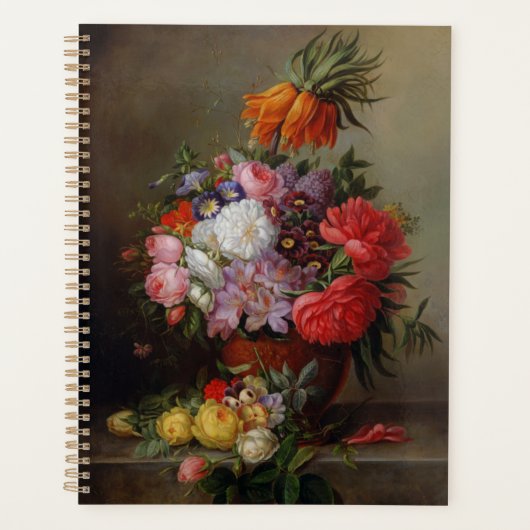 Cornelis Johannes van Hulsteijn Vase mit Blume Planer (Vorderseite)