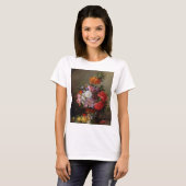 Cornelis Johannes van Hulsteijn Vase mit Blume T-Shirt (Vorne ganz)